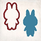 Labubu Kurabiye Kalıbı Şekillendirici Kopat