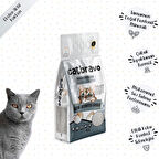 CATBRAVO Aktif Karbonlu Topaklanan Kedi Kumu 5 Lt