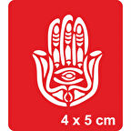 Fatma Ana Eli Tattoo Geçici Dövme Şablonları Kına Kalıpları