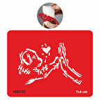 Köpek Sevgisi Tattoo Geçici Dövme Şablonları Kına Kalıpları