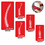 Aşk Merdiveni 5'li Set Geçici Dövme Kına Şablonu