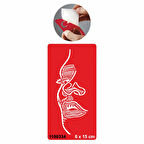 Kadın Ve Şehir Tattoo Geçici Dövme Şablonları Kına Kalıpları