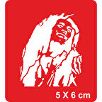 Reggae Efanesi Bob Marley Tattoo Geçici Dövme Şablonları Kına Kalıpları