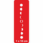 Ayın Evreleri-1 Tattoo Geçici Dövme Şablonları Kına Kalıpları