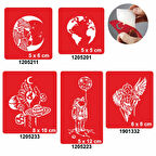 Gökyüzü Modelleri Dövme Şablonu Kına Deseni