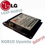 LG Kg810 Batarya LG Kg810 LGIP-Kg810 Uyumlu Yedek Batarya