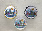 İstanbul Temalı Metal Magnet Alk4341