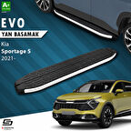 S-Dizayn Kia Sportage 5 Evo Aluminyum Yan Basamak 173 Cm 2021 Üzeri A+ Kalite