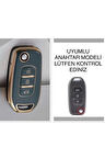 Renault Clio 5 Megane 4 Kaleos Captur Kadjar Anahtar Koruma Kılıfı Gri Renk