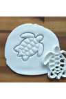 Just3dprintings Kaplumbağa Şekilli Kurabiye Kalıbı