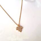 Gümüş Çınar Kolye