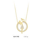 Anne Bebek Figürlü Kolye