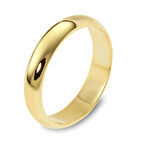 Harem Altın 4 mm Klasik Bombeli Alyans KLA2