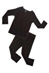 Erkek Çocuk Siyah Thermal Takım