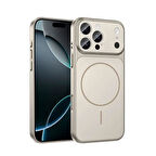 iPhone 11 Uyumlu AG Glass Koruyucu Kılıf (iPhone 17 Pro Max Görünümlü)