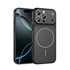 iPhone 15 Pro Max Uyumlu AG Glass Koruyucu Kılıf (iPhone 17 Pro Max Görünümlü)