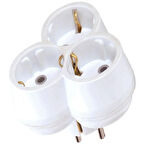 Far Golyat Üçlü Priz Papatya 3'lü Fiş Priz 3 Girişli