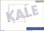 Kale 342470 Klima Kondenseri Toyota Land Cruiser Al-Al 8846135150