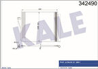 Kale 342490 Klima Radyatörü BMW F01 F02 F03 F03 9389418