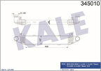 Kale 345010 Turbosarj Radyatörü W204 09-14 S204 09-14 C204 11-W212 09-15 C207 09-16 R172 11- A2045000100