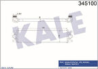 Kale 345100 Turbo Radyatörü Master II Movano 2.5DCI G9U OPEL