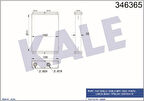 Kale 346365 Kalorifer Radyatörü Doblo Doblo MPV 0000046722950