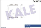 Kale 349455 Su Radyatörü MAN F2000 19.423 D2866 94-19.463 D2876 94-19.464 D2876 98-(Çerçevesiz) (Mt) 81061006229