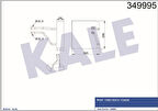 Kale 349995 Evaporator Fiesta-Fusion 2S6H19850AA