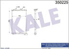 Kale 350225 Motor Su Radyatörü DAF CF 85 Fa Cf 85 Far Cf 85 Fag Cf 85 Fat Cf 85 Fac Cf 85 Fax Cf 85 Fad (Çerçevesiz) 1371372