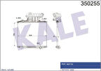 Kale 350255 Su Radyatörü MAN TGA D2066 D2866 D2876 00-(Çerçevesiz) (Mt) 81061016518
