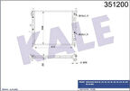 Kale 351200 Motor Su Radyatörü ML-Serisi W163 98-04 1635000003