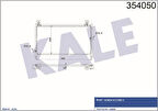 Kale 354050 Kondenser Honda Accord V 80110SV4003