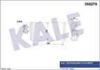 Kale 355275 Kalorifer Radyatörü Iveco Eurocargo I-III 98418409