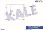 Kale 385300 Klima Radyatörü Astra J Insignia Zafira C Cruze 1.4 1.6 1.7 2.1 1850220