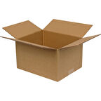 Tek Oluklu Koli, Küçük Ürün Kutusu 14x14x10 Cm Esmer C Dalga 50 Adet