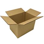 Tek Oluklu Koli, Kargo Kutusu 17x11x14 Cm Esmer C Dalga 50 Adet