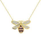 Altın Arı Kolye (KLY0364)