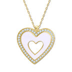 Altın Kalp Kolye (KLY0564)