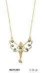14 Ayar Altın Peri Kızı Kolye KLY1201