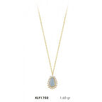 Harem Altın 14 Ayar Damla Taş Kolye KLY1750