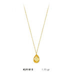 14 Ayar Altın Damla Kolye KLY1815