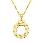 Üç Boyutlu Ö Harf Kolye KLY1985