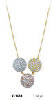 Harem Altın 14 Ayar Altın Taşlı Otantik Kolye KLY638