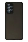 Newface Samsung Galaxy A72 Kılıf Montreal Silikon Kapak - Siyah
