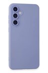 Newface Samsung Galaxy S24 Kılıf Nano içi Kadife Silikon - Lila