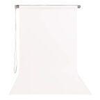 Gdx Sonsuz Beyaz Fon Perde (Kumaş) 190x400cm, Boru, Makara, Zincir