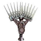 Kmtmak Motorlu Tırpan Zeytin Silkeleme Aparatı Çubuklu Fındık Ceviz Silkeleme Aparatı 26 mm 9 Diş