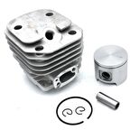 Kmtmak Husqvarna 61 Motorlu Testere Silindir Piston Set Nikasil Kaplama 48mm (ALP PİSTONLU) Kesim Motoru Gömlek Piston