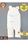 BEBEK DIŞ KUNDAK BATTANİYESİ WELSOFT EKSTRA UZUN KIŞLIK PELUŞ AYAKLARI AÇILABİLEN UYKU TULUMU 0-12ay