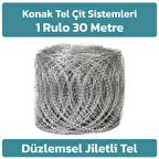 Düzlemsel Jiletli Tel 45 cm x 30 METRE(45X30M)